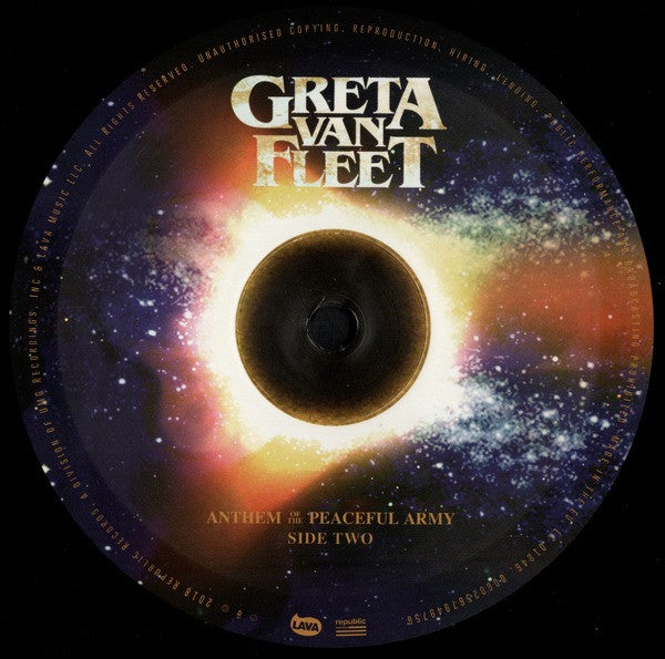 Greta Van Fleet : Anthem Of The Peaceful Army (LP, Album)