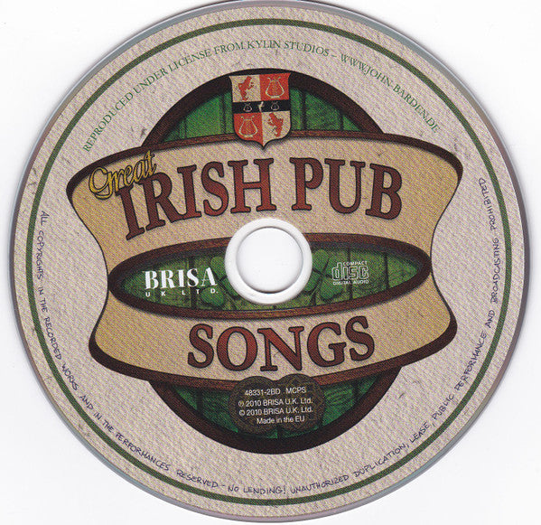 John Barden, Keith Smith (27) : Great Irish Pub Songs (CD, Album)