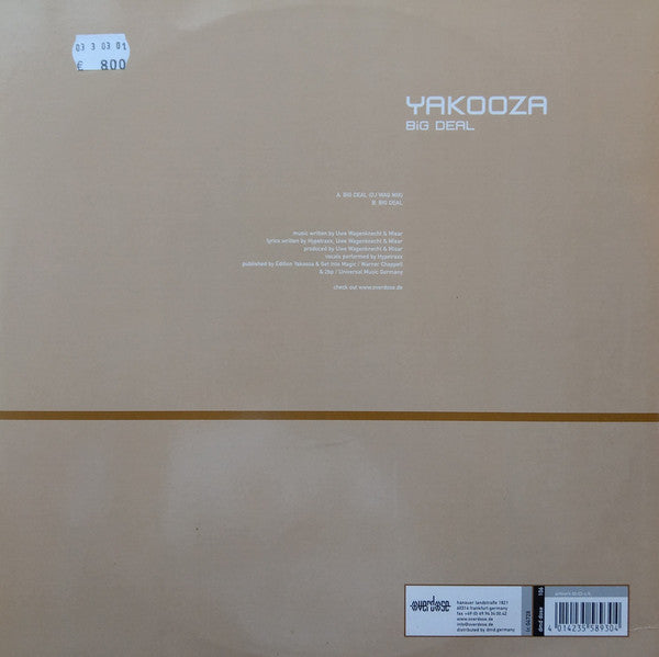 Yakooza : Big Deal (12")