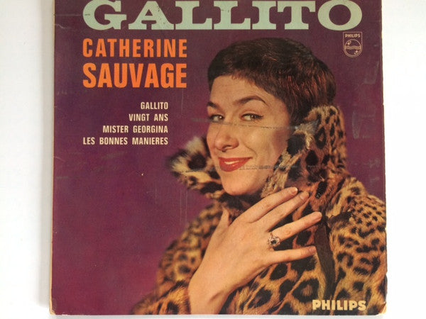 Catherine Sauvage : Gallito (7", EP)
