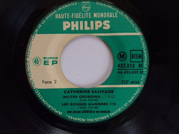 Catherine Sauvage : Gallito (7", EP)