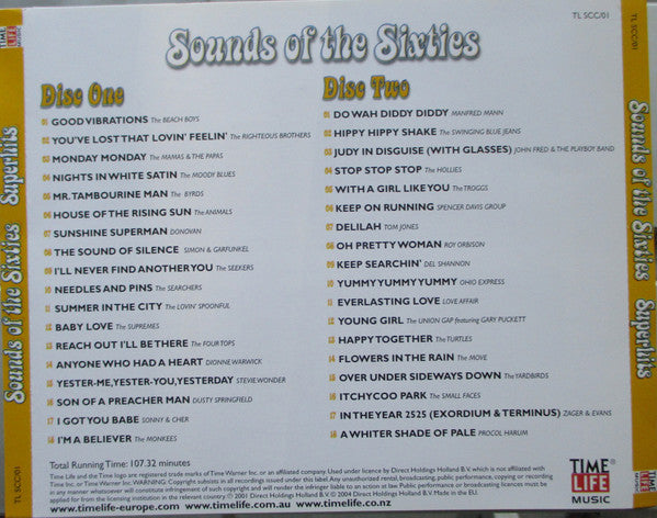 Various : Sounds Of The Sixties - Superhits (2xCD, Comp, RE)