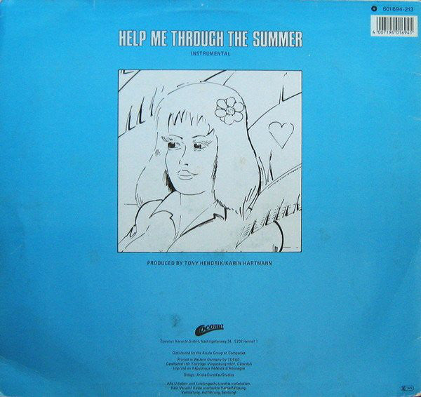 Neil Smith : Help Me Through The Summer (12", Maxi, Dif)