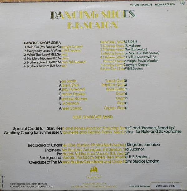 B.B. Seaton : Dancing Shoes (LP, Album)