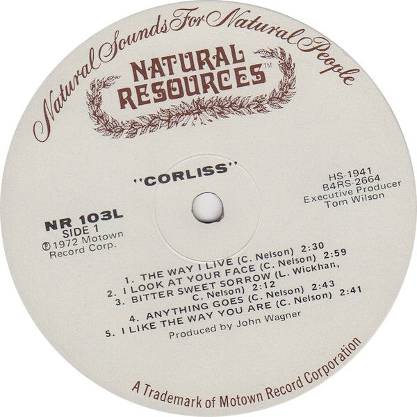 Corliss* : Corliss (LP, Album)