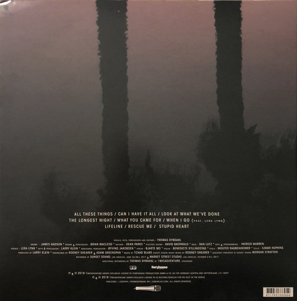 Thomas Dybdahl : All These Things (LP, Album, Gat)