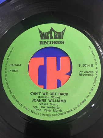 Joanne Williams : Jack Of All Trades / Can't We Get Back (7", Promo)