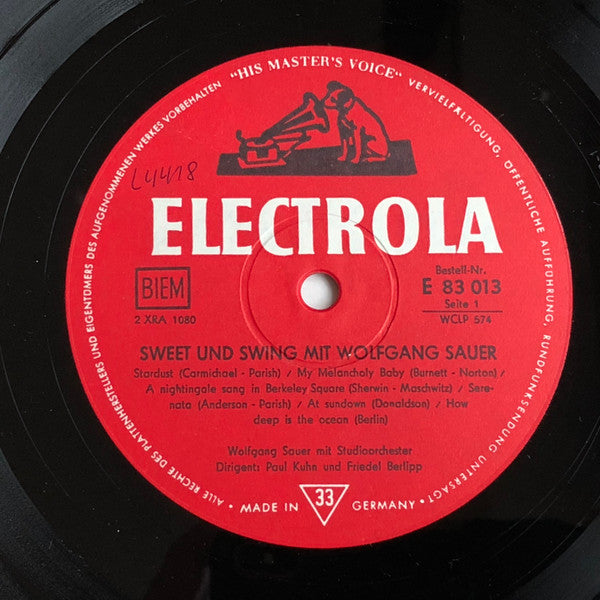 Wolfgang Sauer : Sweet Und Swing (LP, Album, Mono)