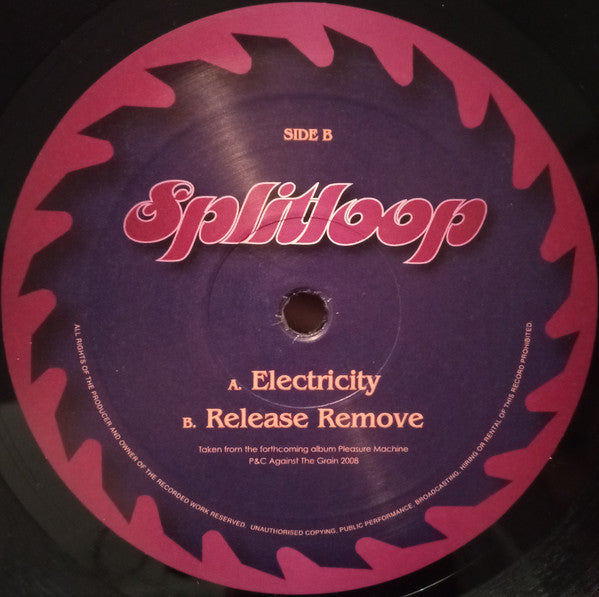 Splitloop : Electricity / Release Remove (12")