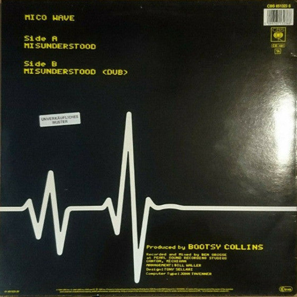 Mico Wave : Misunderstood (12", Maxi)