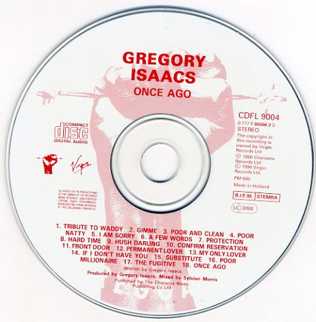 Gregory Isaacs : Once Ago (CD, Comp, RE, RM)