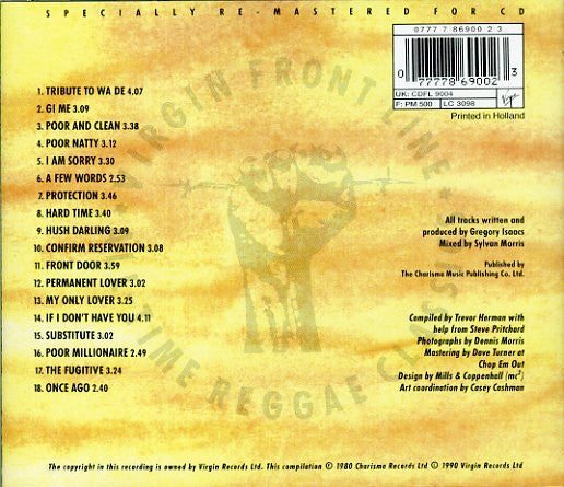 Gregory Isaacs : Once Ago (CD, Comp, RE, RM)