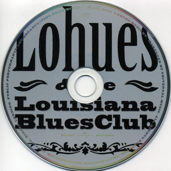 Lohues & The Louisiana Blues Club : Ja Boeh (CD, Album)