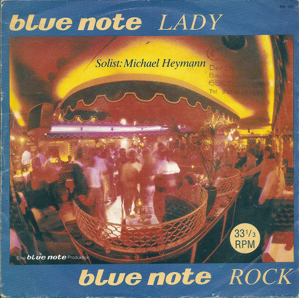 Michael Heymann : Blue Note Rock / Blue Note Lady (7", Single)
