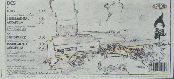 Die Coolen Säue : Feuer / Stift & Papier (12")