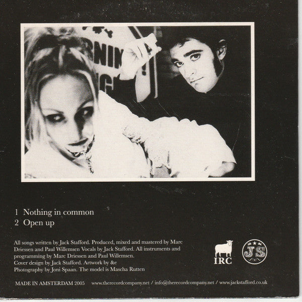 The Jack Stafford Foundation : Nothing In Common (CD, Single)
