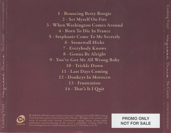 Hayseed Dixie : No Covers (CD, Album)