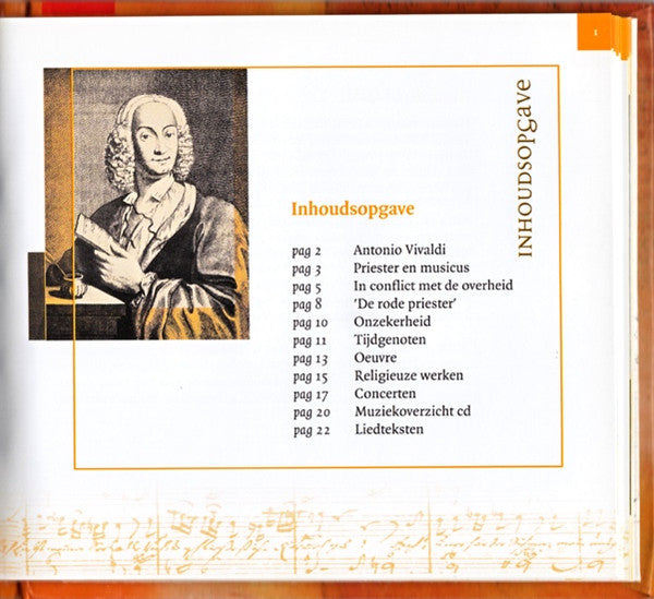 Antonio Vivaldi : Antonio Vivaldi (CD, Comp, Boo)