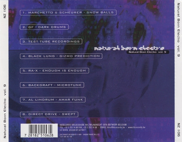 Various : Natural Born Electro Vol. 9 (CD, Comp)