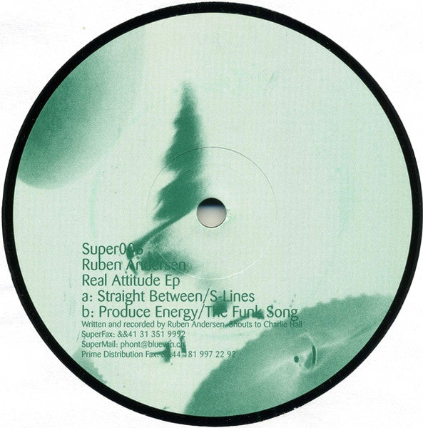 Ruben Andersen : Real Attitude EP (12", EP)