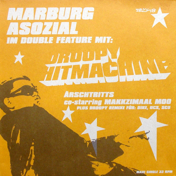Marburg Asozial Im Double Feature Mit Droopy Goldberg Co-Starring Makkzimaal Mo : Ärschtritts (12", Maxi)