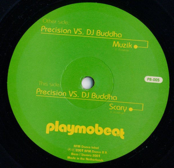 Precision* vs. DJ Buddha (4) : Muzik (12")