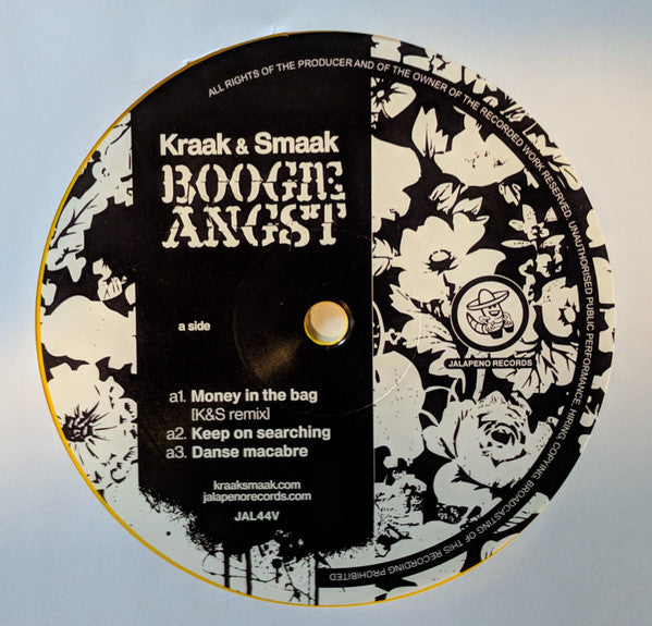 Kraak & Smaak : Boogie Angst (2xLP, Album, Ltd, RE, Yel)