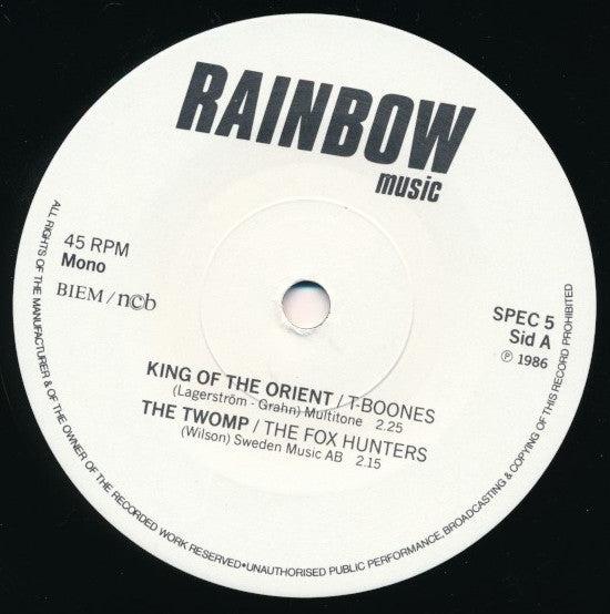 Various : 6:e Skivmässan i HOVA 14 juni 1986 (7", Comp, Mono)