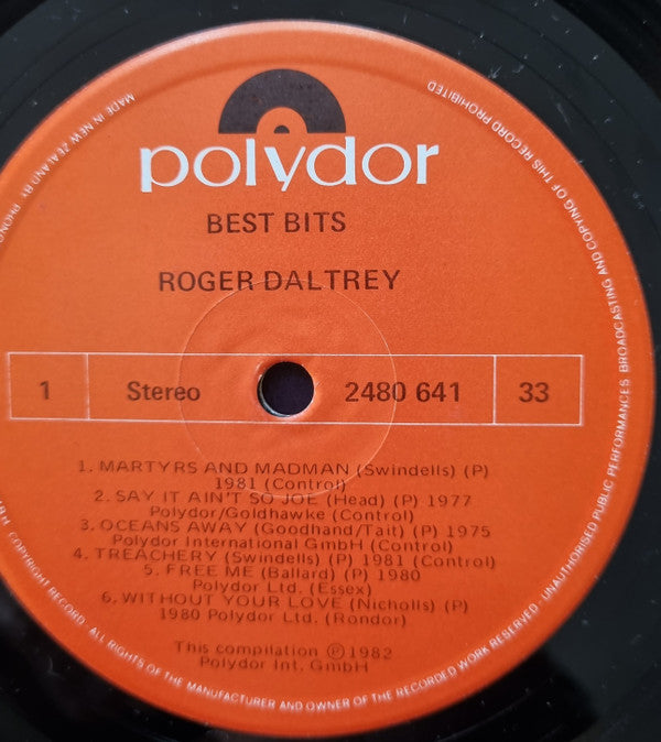 Roger Daltrey : Best Bits (LP, Comp)