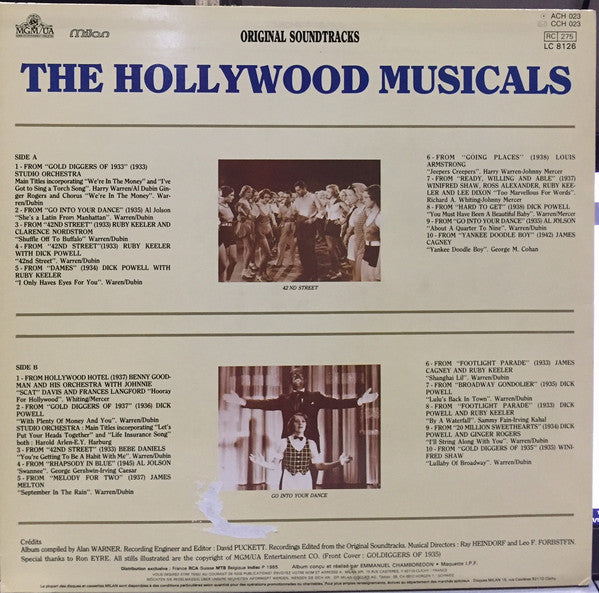 Various : The Hollywood Musicals (LP, Comp)