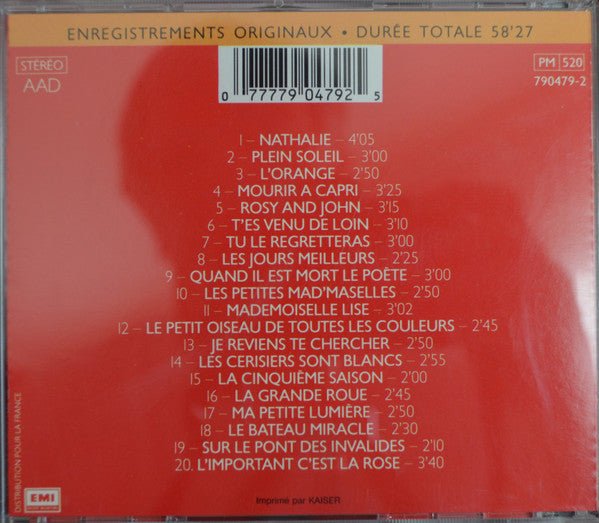 Gilbert Bécaud : Becaulogie 5 - Nathalie - (CD, Comp)