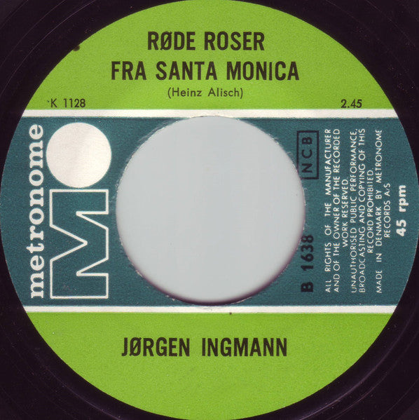 Jørgen Ingmann : Korfu (7", Single)