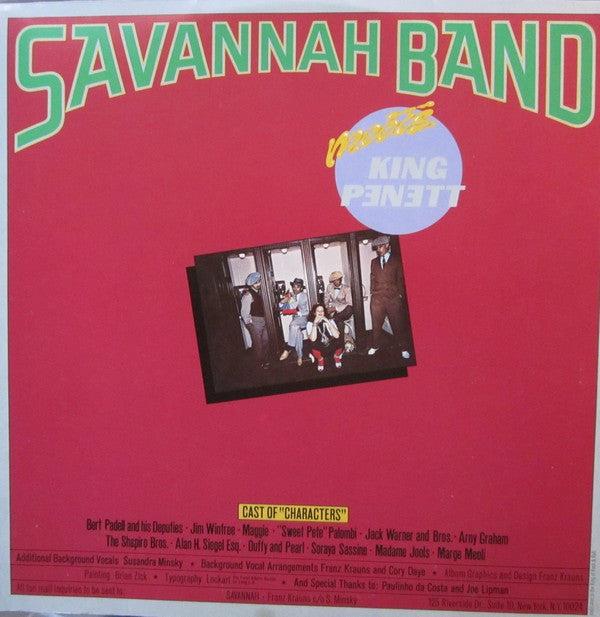 Dr. Buzzard's Original Savannah Band : Meets King Pennett (LP, Album)