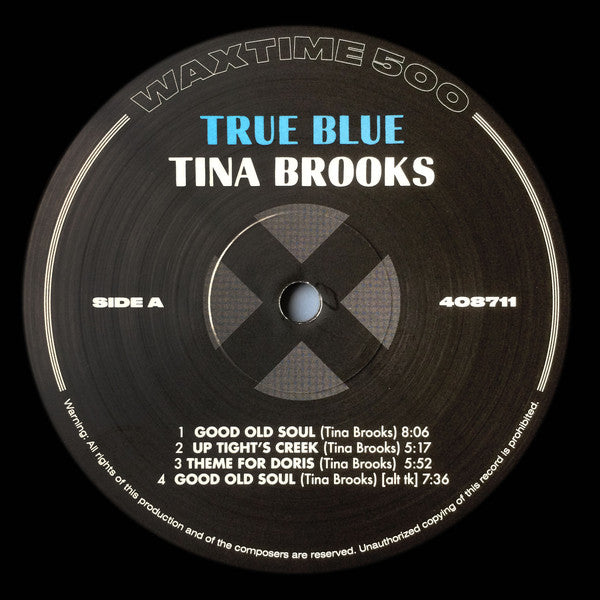 Tina Brooks : True Blue (LP, Album, Ltd, RE)