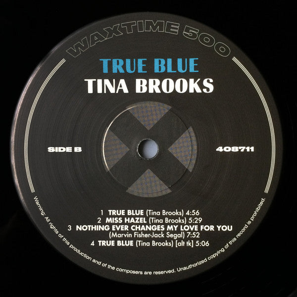 Tina Brooks : True Blue (LP, Album, Ltd, RE)