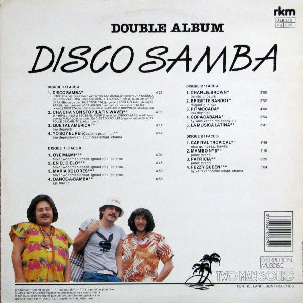 Two Man Sound : Disco Samba (2xLP, Album, RE)