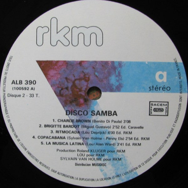 Two Man Sound : Disco Samba (2xLP, Album, RE)