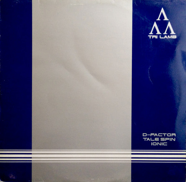 D-Factor / Talespin / Ionic (2) : Evoluter / Spirit Of St. Louis / Screwdriver (12")