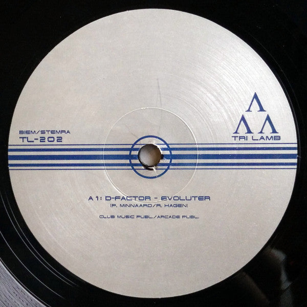 D-Factor / Talespin / Ionic (2) : Evoluter / Spirit Of St. Louis / Screwdriver (12")