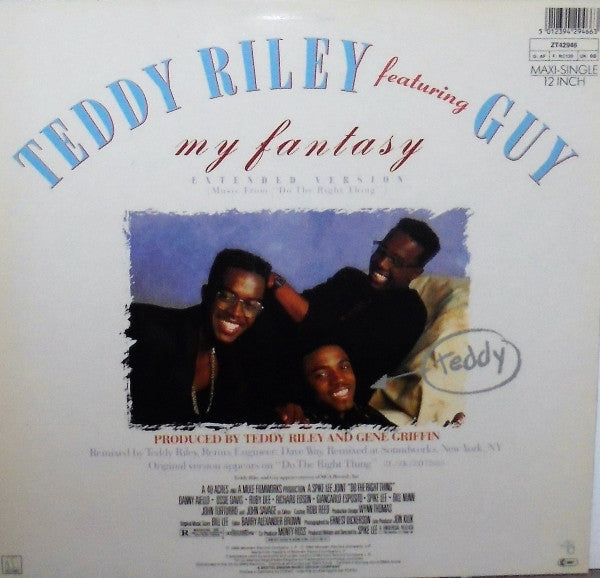 Teddy Riley Featuring Guy : My Fantasy (12", Maxi)