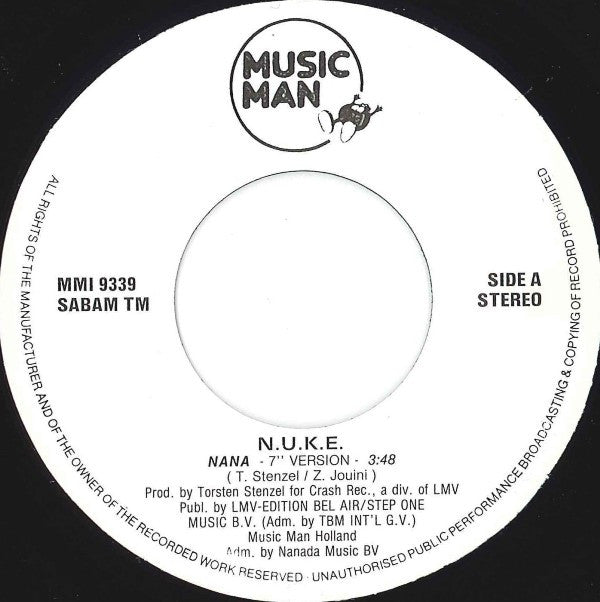 N.U.K.E. : Nana (7", Single)
