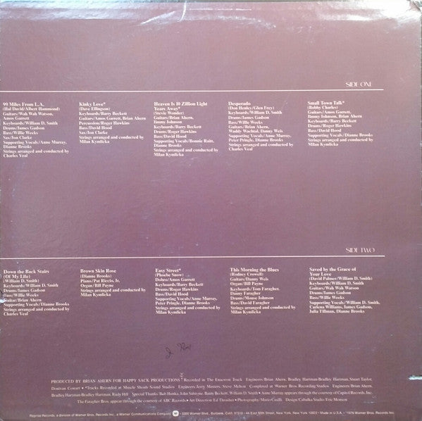 Dianne Brooks : Back Stairs Of My Life (LP, Album)