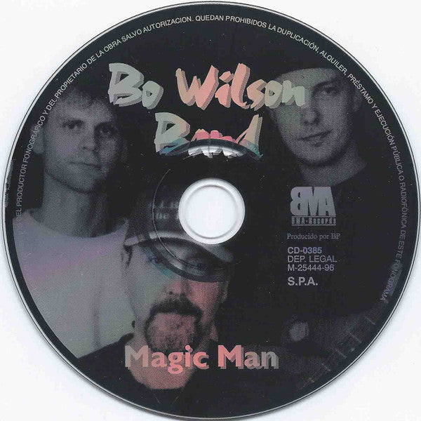 Bo Wilson Band : Magic Man (CD, Album)
