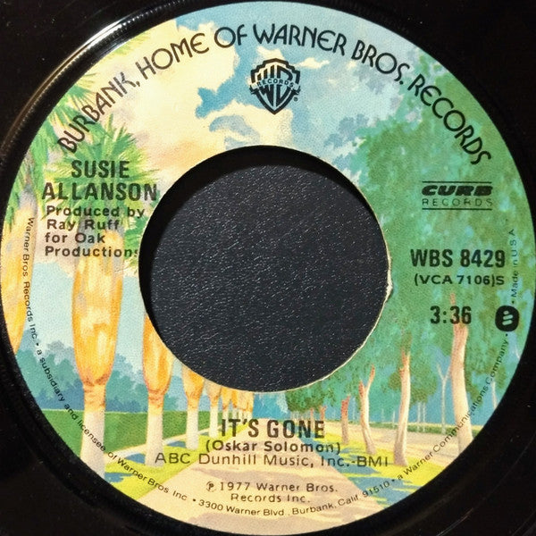Susie Allanson : Baby, Don't Keep Me Hangin' On (7", Single)