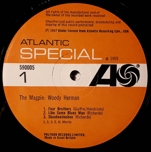 Woody Herman : The Magpie (LP, Album, RE)