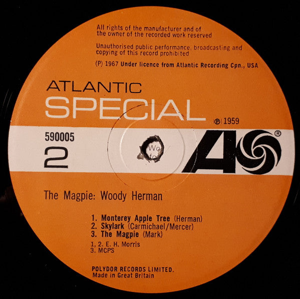 Woody Herman : The Magpie (LP, Album, RE)