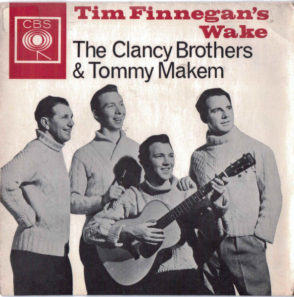 The Clancy Brothers & Tommy Makem : Tim Finnegan's Wake (7", EP, Pus)