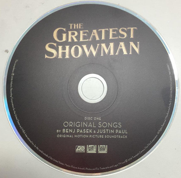 Various, Benj Pasek, Justin Paul (5) : The Greatest Showman: Original Motion Picture Soundtrack (Sing-A-Long Edition) (2xCD, Album, Dlx, Sin)