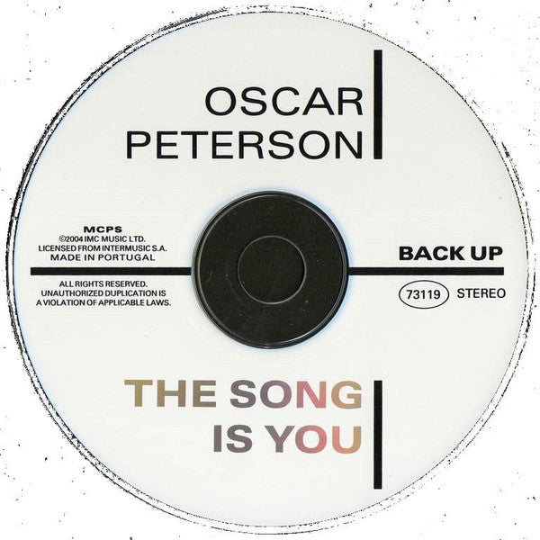 Oscar Peterson : The Song Is You (CD, Comp)
