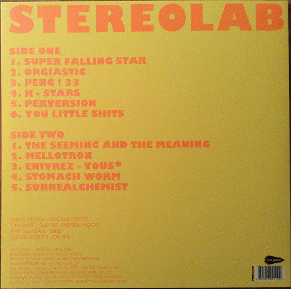 Stereolab : Peng! (LP, Album, RE, RM, Cle)